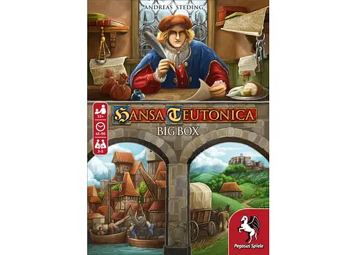 Настільна гра Pegasus Spiele Ганзейський союз: Повне видання (Hansa Teutonica Big Box) (англ., нім.) (PS029) - фото 2