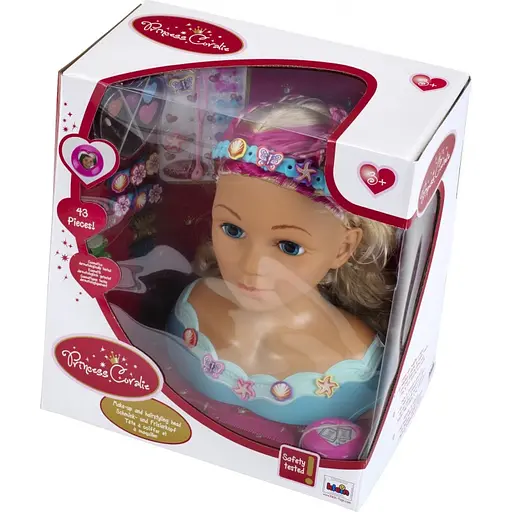 Лялька-манекен Klein Princess Coralie Mariella для макіяжу та зачісок із косметикою та аксесуарами 27 см (5398) - фото 6