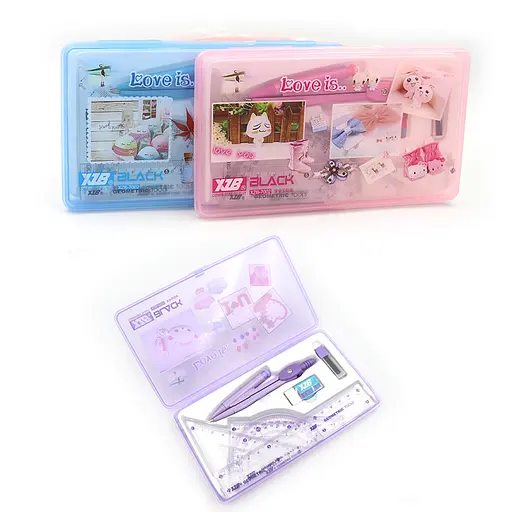 Готовальня, 7 предметів, у футлярі, 7002 - фото 2