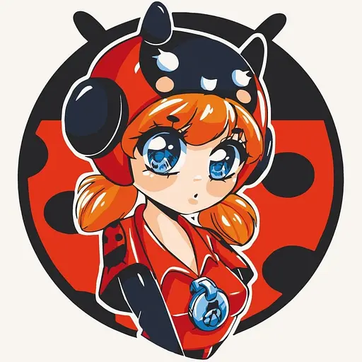 Роспись на холсте ArtCraft Ladybug Bea 15546-AC 30х30 см - фото 1