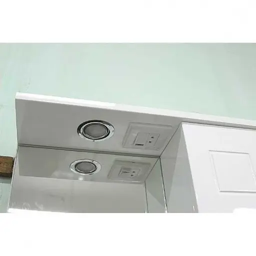 Дзеркало з шафкою ПіК Корфу праве Z-1 60 см Білий 30412 - фото 3