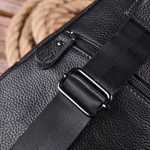 Кожаная сумка мужская Vintage 16х30х5 см sum0022415 - фото 8