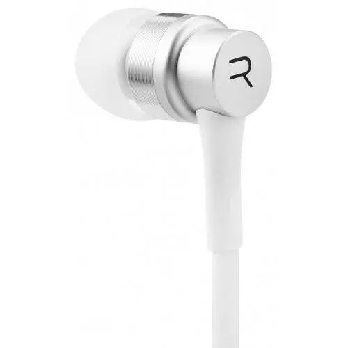 Провідні вакуумні навушники Remax RM-535, 3.5mm, 1.2m, silver - фото 2