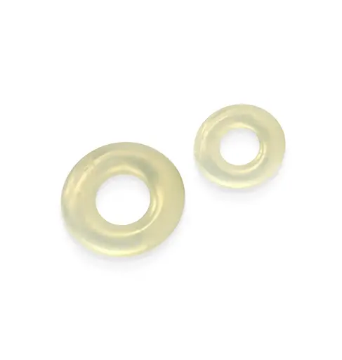 Ерекційне кільце Fantasia Double Stack 2 шт (жовтий)