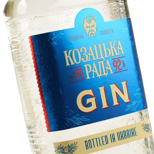 Джин Козацька Рада 37.5 % 0.7 л - фото 6