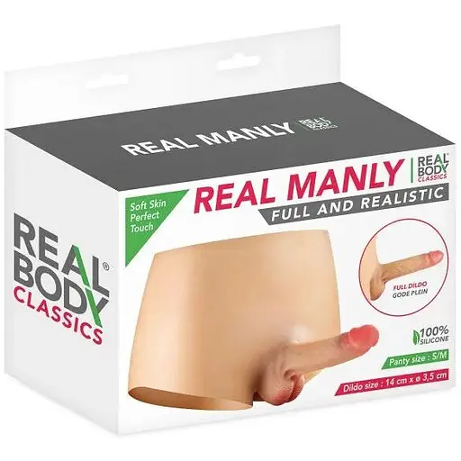 Страпон Real Body - Real Manly full and realistic S/M - фото 5