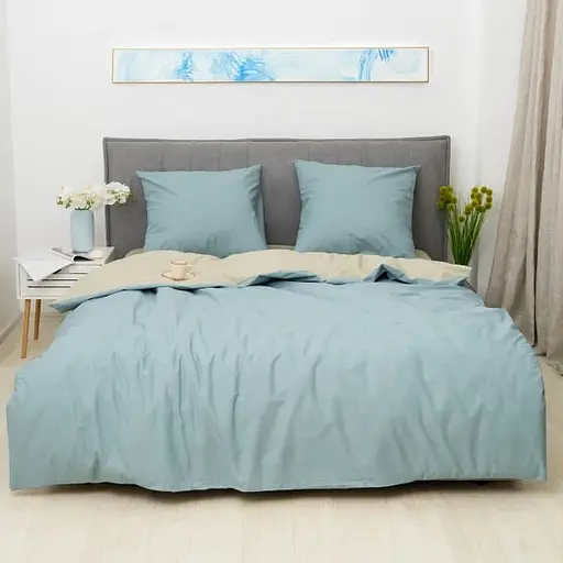 Комплект постільної білизни Viluta полуторний ранфорс 25369 100% бавовна - фото 1