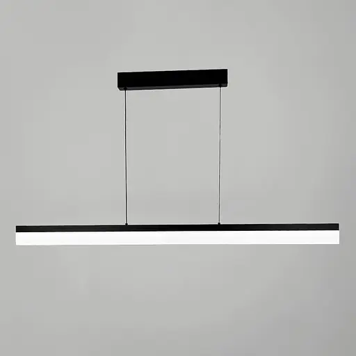 Лінійний LED світильник з акриловим розсіювачем у чорному корпусі 120 см | Line F | Арт. H42L-1200 BK - фото 4