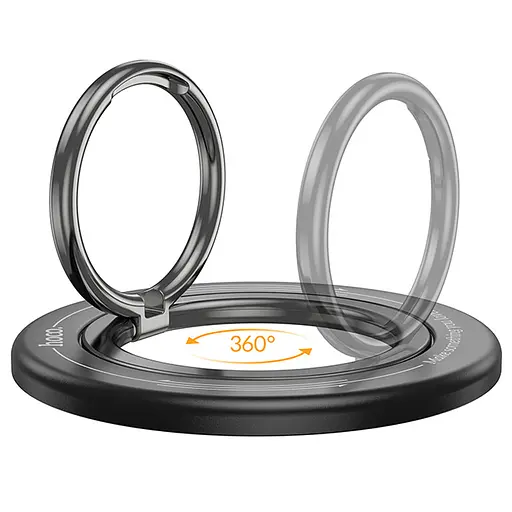 Магнітний тримач для телефону Hoco GH3 Enjoy Black - фото 5