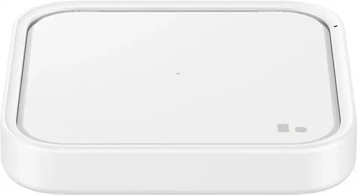 Бездротове зарядне Samsung 15W Wireless Charger Pad w/o TA (EP-P2400BWEGEU) біле - фото 2