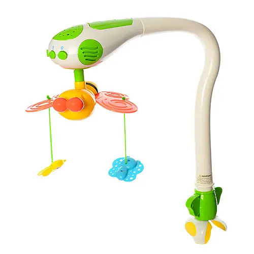 Детская карусель с подвесками на кроватку WS6805 с проектором неба - фото 4