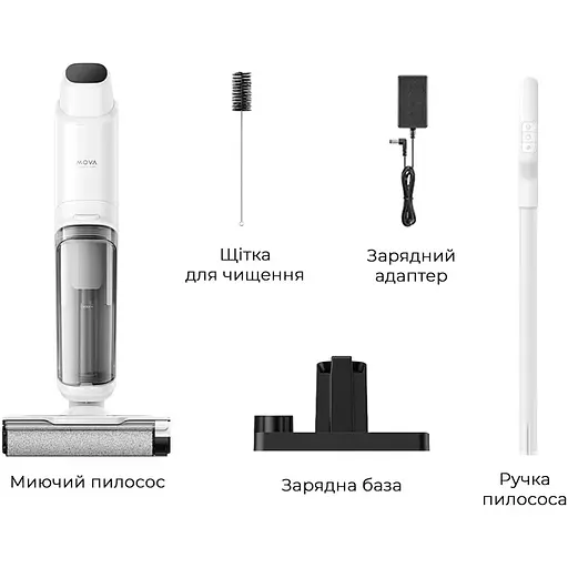 Вертикальный моющий пылесос Mova K10 (BVC-T8A) [108872] - фото 7