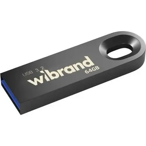 Флеш накопичувач USB 64Gb Wibrand Eagle Grey USB 3.2 Gen 1 (WI3.2/EA64U10G) - фото 1