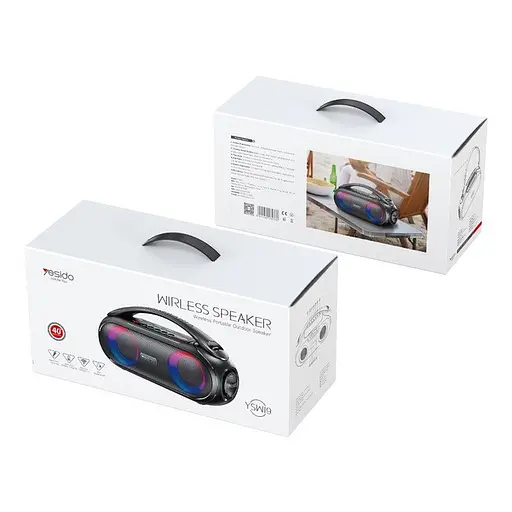 Портативна колонка Yesido YSW19 40W RGB IPX5 waterproof/водонепроникна - фото 3