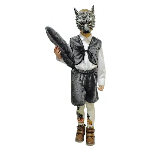 Костюм Серый Волк детский - фото 1