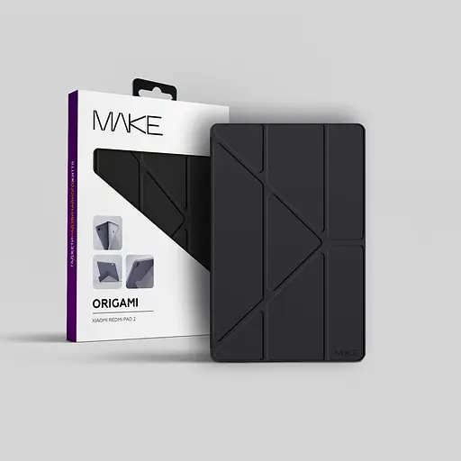 Чохол-книжка MAKE Xiaomi Redmi Pad 2 Origami Black - фото 5