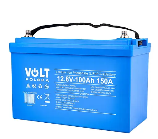 Акумуляторна батарея Volt Polska LiFePO4 12.8 V 100 Ah 150 А + BMS + Bluetooth - фото 5