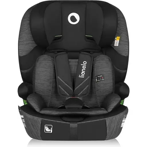 Автокресло Lionelo Levi Fix I-Size Grey Stone (LO-LEVI FIX I-SIZE GREY STONE) - фото 4