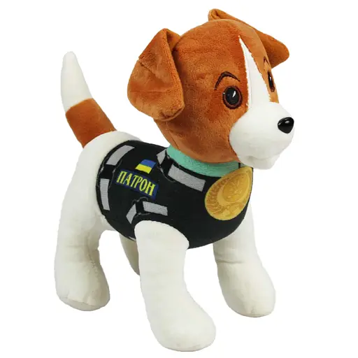 М'яка іграшка "Пес 01 Патрон МУЗИЧНИЙ" 25см 00114-7000 Копиця, в пакеті - фото 1