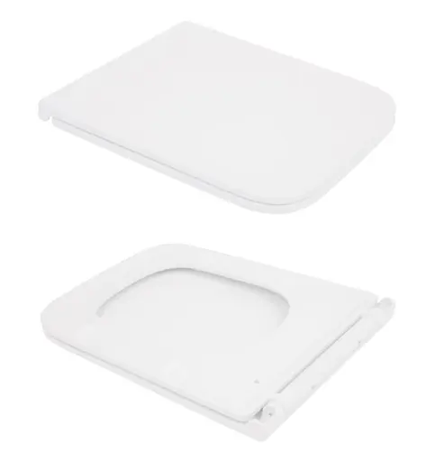 Унитаз подвесной Qtap Gemini Ultra Quiet, с сиденьем Slim Duroplast/Soft-close/Quick Release QT2533076EUQW - фото 7