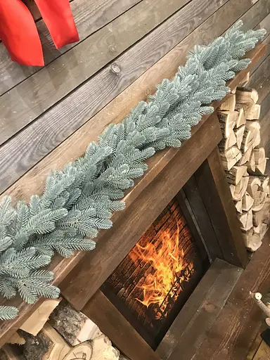 Хвойні гірлянди Hvoya Traditional литі блакитні (6 шт. x 2 м) - фото 4