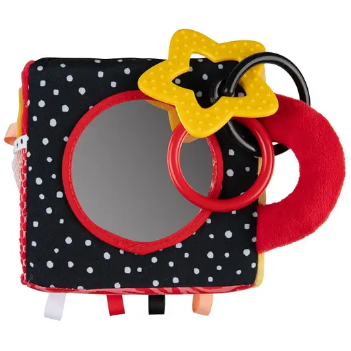 Мягкий контрастный сенсорный кубик Canpol babies BabiesBoo (68/098) - фото 7