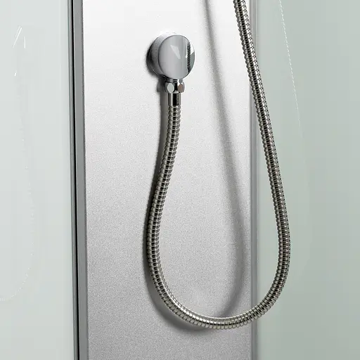 Гидромассажный бокс Lidz Tani SBM90x90.SAT.LOW.FR, стекло Frost 4 мм, Белый, Универсальная, Белый, белый, мелкий (до 20 см) - фото 4