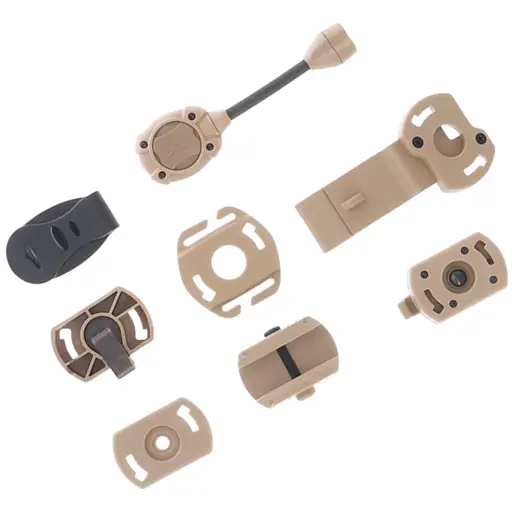 Фонарь на шлем Princeton Tec Switch RGB / IR 10 lm Tan - фото 6