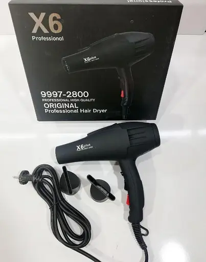 Фен Enzo X6 Professional 9996-2800 з іонізацією 2500 Вт - фото 8