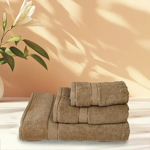 Рушник 50 х 90 см 100 % бавовна Пісочний Versailles VS-T17-5090 (146743) - фото 2