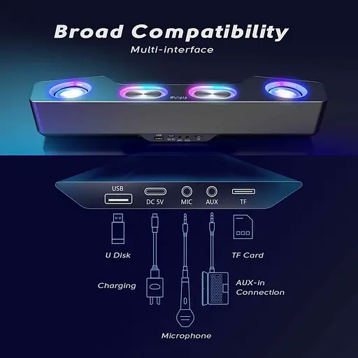 Акустична система Fifine A16 Gaming RGB Speaker [139318] - фото 6