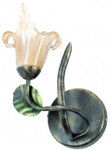 Светильник настенный Ania KM-1.37/czar, 1x40w, E14, черный