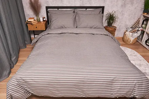 Комплект постільної білизни Moon&Star Бязь Gold Люкс Ice Grey Дитячий 110x140 см наволочки 2x40x40 см - фото 2