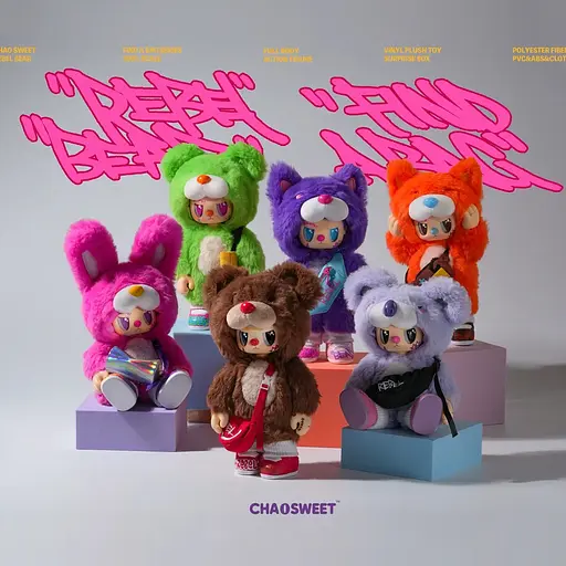 Колекційна іграшка Pop Top Find A Bag Rebel Bear Кул бой (CSRB005) - фото 4