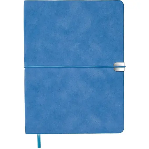 Ежедневник недатированный Buromax Velour A5 искусственная кожа 336 страниц голубой (BM.20770-14)