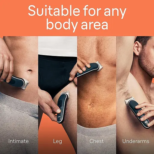 Тример для тіла Braun BG3340 SkinShield Black [147694] - фото 11