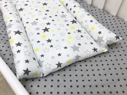 Матрац Moontime на пеленальний стіл "Зорепад жовтий" - фото 2