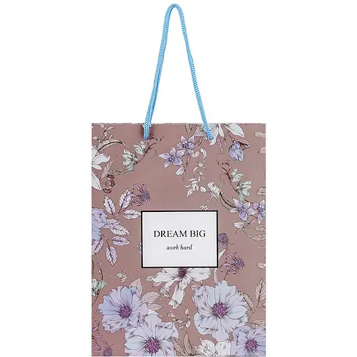 Пакет паперовий подарунковий Axent 18х24 см Blue Elegance (8501-31-A-PPS) - фото 2