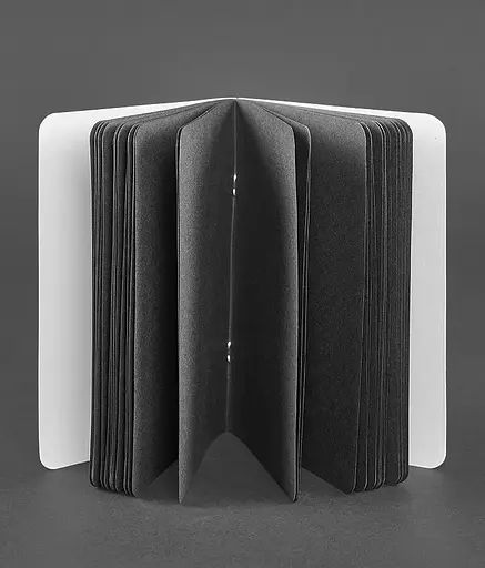 Тетрадь для софт-бука BlankNote Стандарт без принта черный A5, 40 листов - фото 3