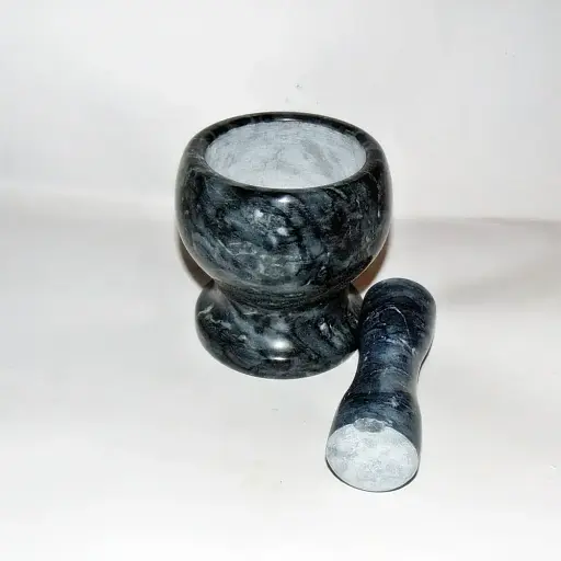 Ступка мраморная с пестиком 10.5х10.5 см. Frico FRU-059 - фото 4