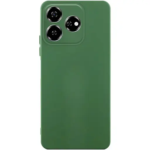 Чохол TPU GETMAN Liquid Silk Full Camera для ZTE Nubia V60 Зелений / Dark green