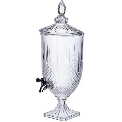 Лимонадниця Ocean Crystal 5 літрів із краном для мохіто соку напоїв Yiwu HP-19-300 - фото 1