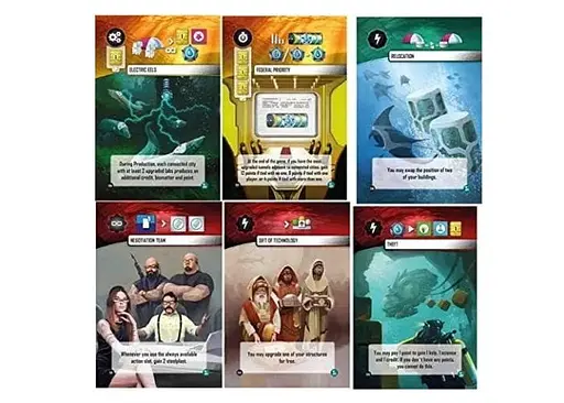 Настільна гра Rio Grande Games Підводні міста: Нові відкриття (Underwater Cities: New Discoveries) (англ.) - фото 2