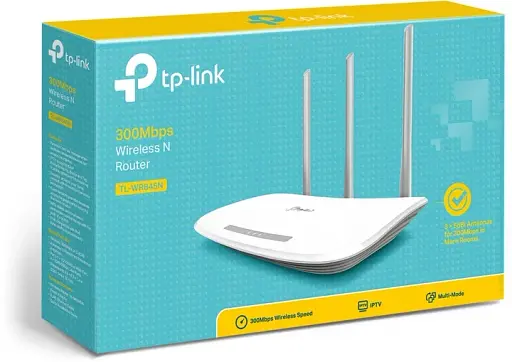 Маршрутизатор TP-LINK TL-WR845N Wi-Fi 4 N300 до 300 Мбіт/с, 100 Мбіт/с Білий - фото 3
