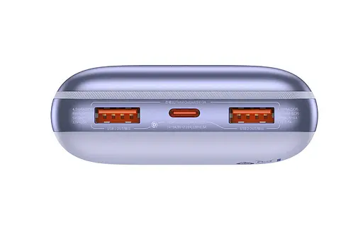 Зовнішній акумулятор Baseus Bipow Pro 20000 mAh 22.5 OE PPBD040305 фіолетовий - фото 5