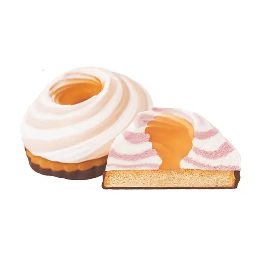 Печенье сахарное Pichkar Мармеладка с ароматом малины украшенное 0.5 кг - фото 2