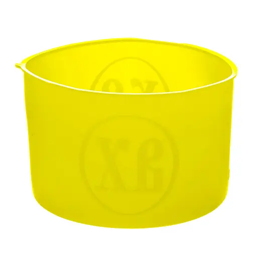 Набор из 3 силиконовых форм для выпекания пасхальной выпечки пасхи и куличей (паски) Ø20/12/15 см, A-plus Желтый 86122 - фото 6