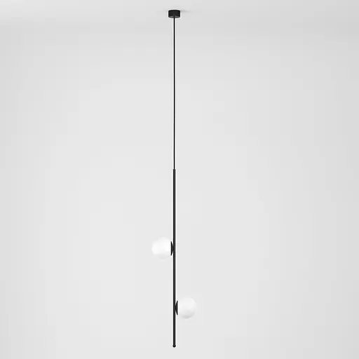 Підвісний стельовий світильник Babich Studio Bubble L Black (RAL 9005) - фото 1