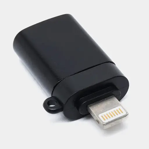 Адаптер lightning - USB 3.0 переходник для флешек для Iphone - фото 1