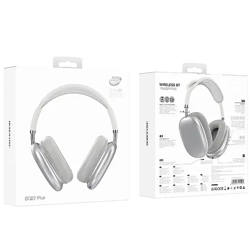 Накладные беспроводные наушники Borofone BO22 Plus Elegant - фото 3